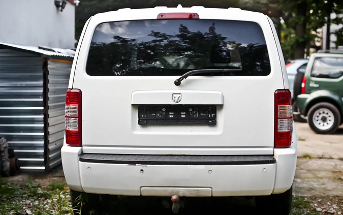 Dodge Nitro cena 8900 przebieg: 269100, rok produkcji 2007 z Węgorzewo małe 232